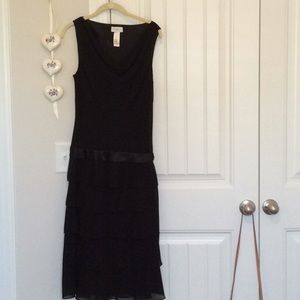 Liz Claiborne black cocktail dress